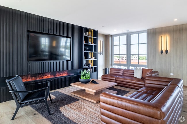 Skydeck Lounge Fireplace