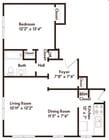 1BR/1BA