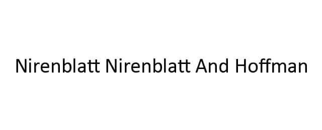 Nirenblatt Nirenblatt Hoffman