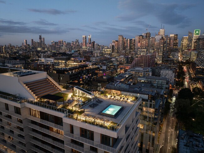 Buidling Exterior Night