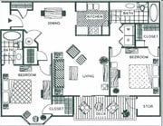 Two Bedroom / Two Bath