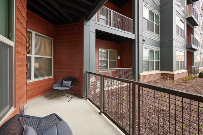 Private balcony (in select apartments)
