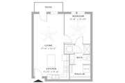 1 Bedroom Floorplan