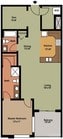 1BR/1BA