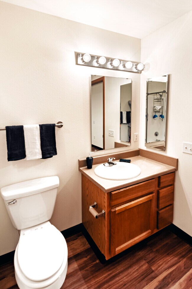 Spacious Bathrooms