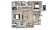 2 Bed 2 Bath