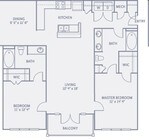 2BR/2BA