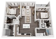 B1 floor plan The Alary