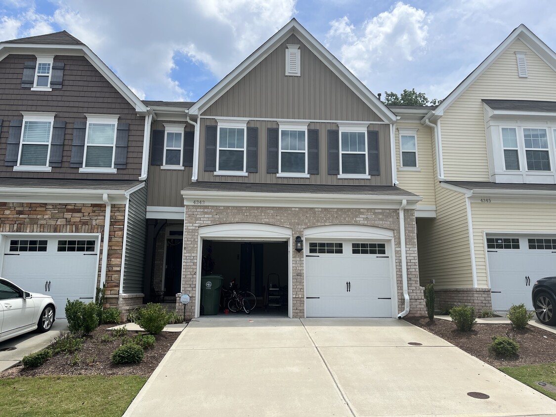 Finished basement with theater setup - 4343 Pond Pine Trl (Morrisville, NC)