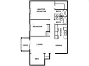 2BR/2BA