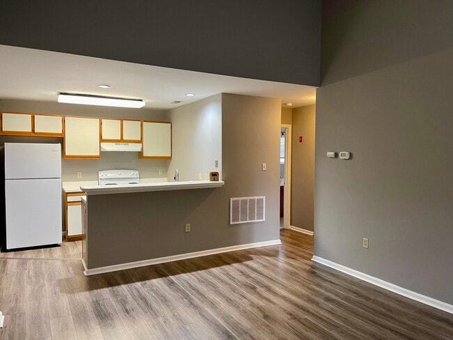 Living Area Looking Into Kitchen