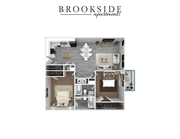 New countertops, cabinets, vinyl plank flooring, lighting, hardware, and new black appliances.