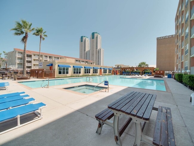Pool with clubhouse