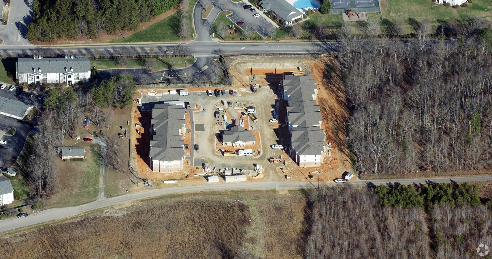 Aerial - Elmsley Trail Apartments
