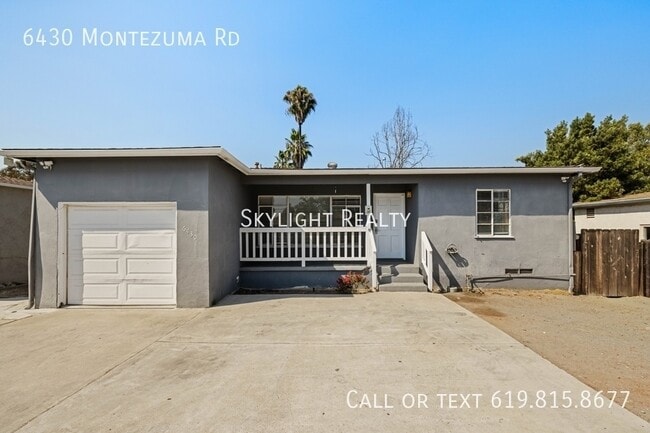 Building Photo - 6430 Montezuma Rd Rental