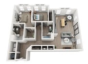 The-Firehouse-2-Bed-Floor-Plan-Woodburn