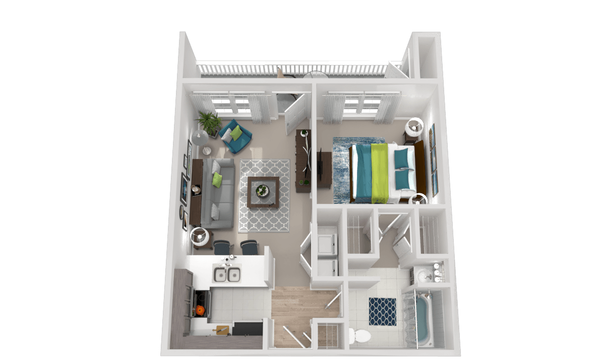 Floor Plan - Metropolitan Renovated