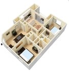 2BR/2BA