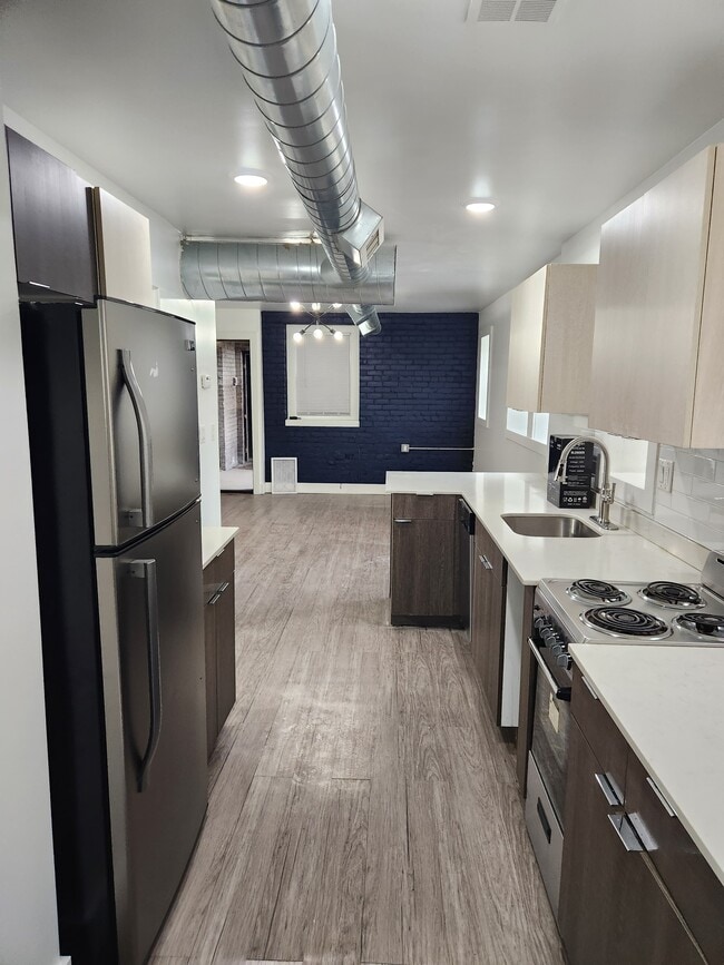 Kitchen/living room - Corktown Ash Apartments