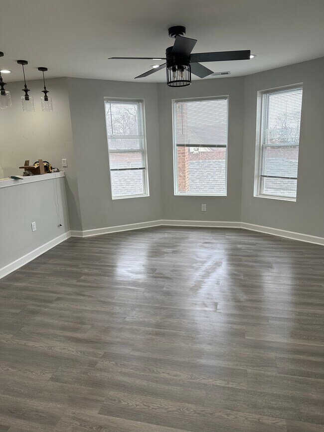 Living Room/Eat in Kitchen - 9215 S State St Apartments Unit 2