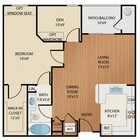 1BR/1BA
