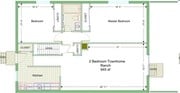 2BR/1BA
