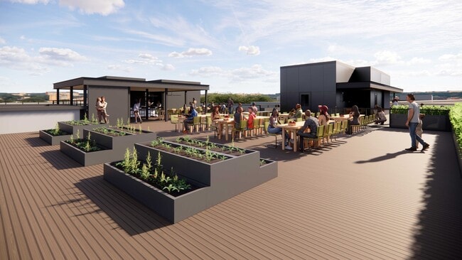 Rooftop View - Front Porch