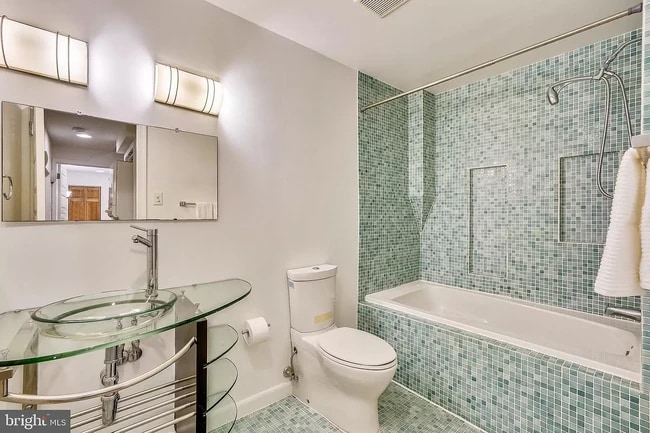 Downstairs bathroom with jacuzzi tub