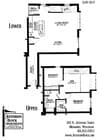 2 Bed + Den / 1.5 Bath - 1,670 SF