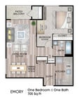 705 Sq., Ft.