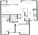 2BR/2BA