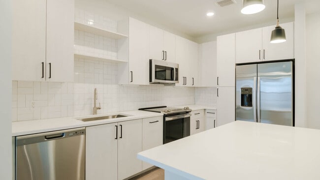 Kitchen with Stainless Steel Appliances