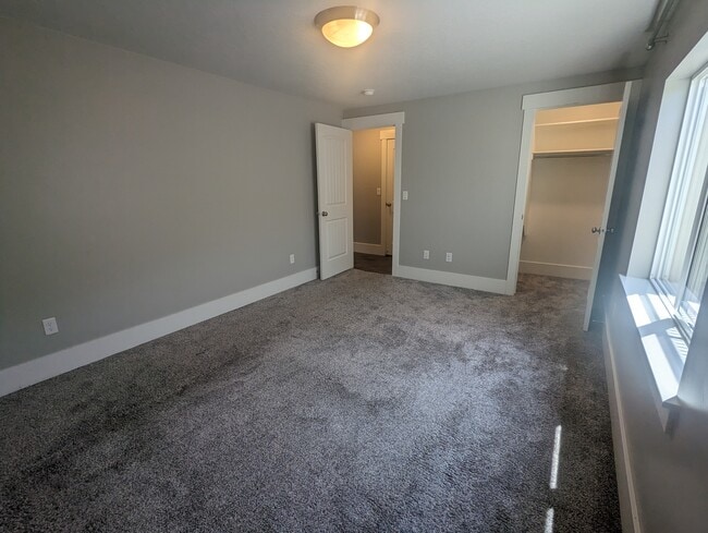 Master bedroom - 254 S. 1000 E. Unit B Unit Red Door Rental