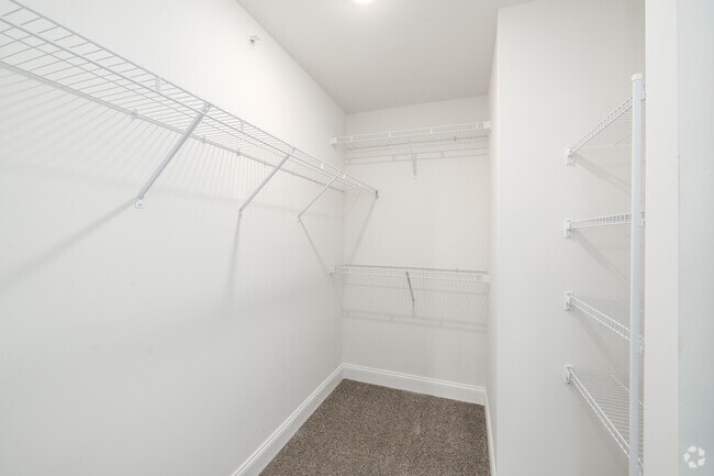 2BR, 2BA - 1,280SF - Primary Bedroom - Closet - The Residences at LeMoyne Manor