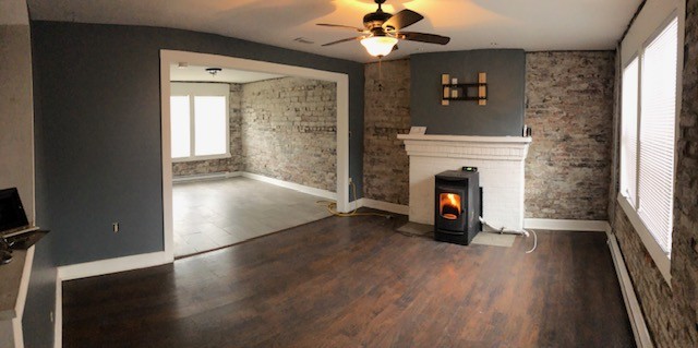 Family room - 262 S Green St Townhome