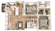 B3 floor plan Broadstone Ayrsley