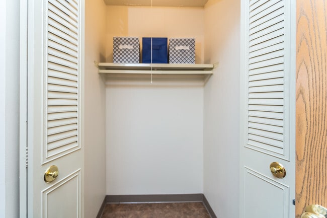 Two bedroom closet
