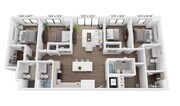 D2 floor plan Grove Central Residences