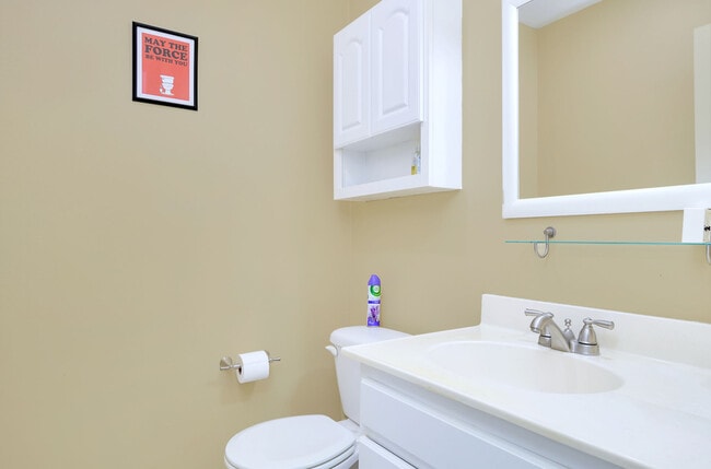 Downstairs half bath