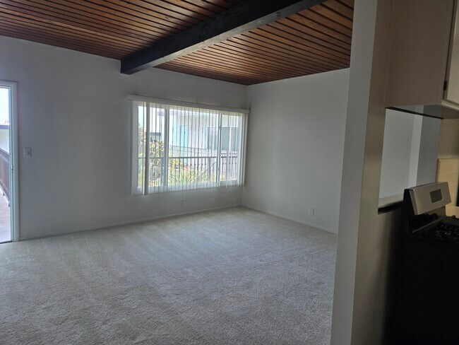 Large & spacious living room, new carpet, large window...bright - 1616 Esplanade