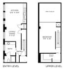 C7 - 1x1-PH floor plan The Rice