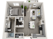Apartamento de un dormitorio Riverside Place