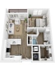 Rohe floor plan The Brinkley at the Edge