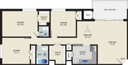 3BR/1.5BA - 1065 SF