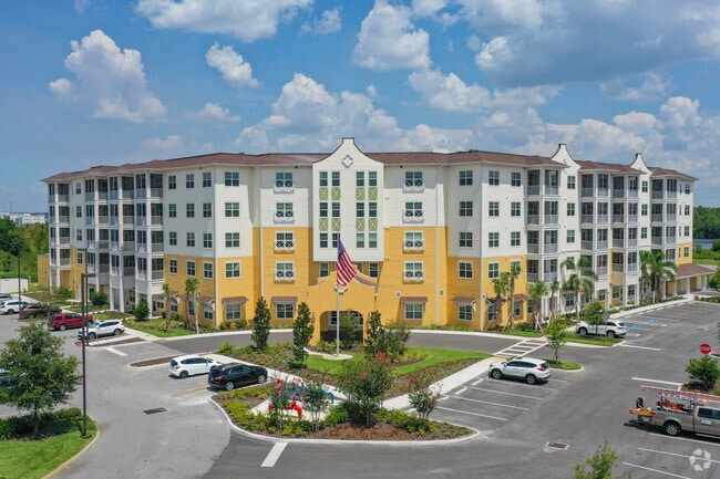 Building Front - Discovery Village Trinity Apartments