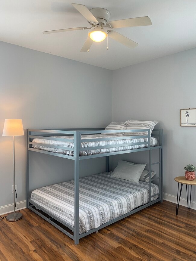 Full-over-full bunk bed in bedroom #2 - 123 Covil Ave Unit 301