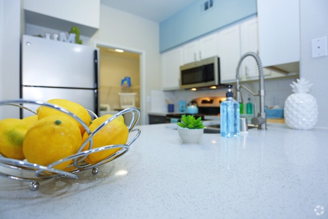 2BR, 2BA - 1000 SF Kitchen