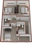 3 Bed - Floor 2