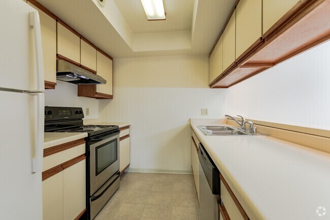 Galley Kitchens - Original Cabinets