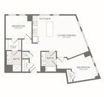 2.6 Plano de planta Lantera en Boston Landing